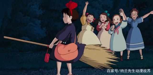 宫崎骏动漫，魔女宅急便（上），就是独自漂泊在大城市的你啊