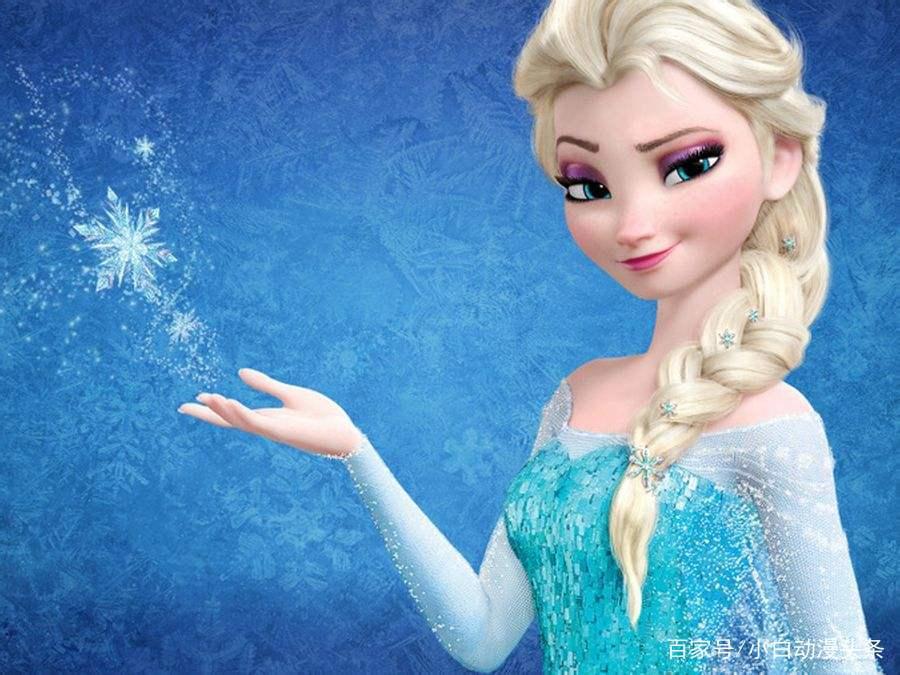 当冰雪奇缘的细节被放大化，难怪迪士尼动画人气这么高
