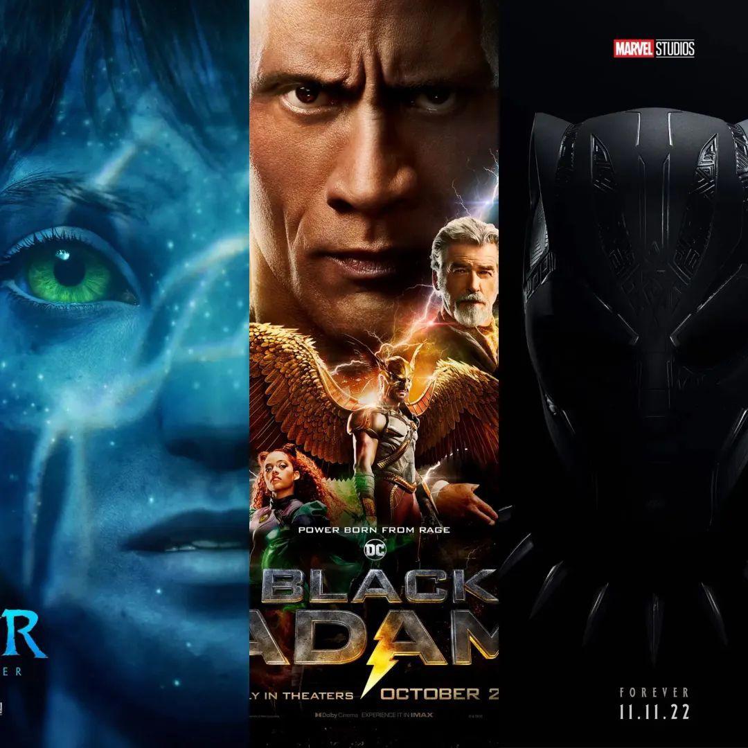 2022下半年电影盘点，《阿凡达2》、《黑亚当》要火！