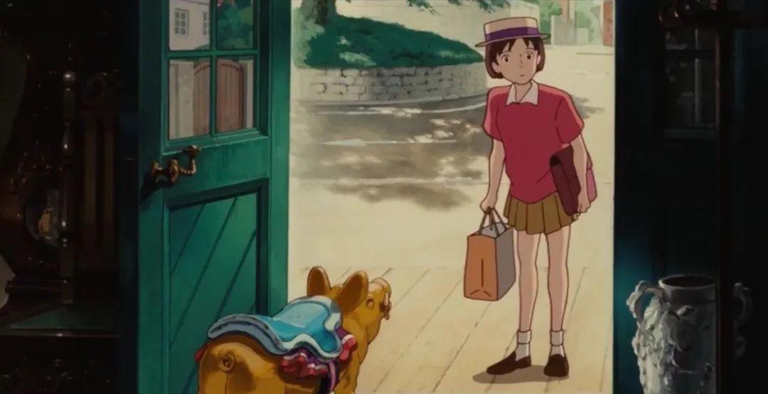 《侧耳倾听》叙述了少男少女之间清纯真挚的感人恋爱故事