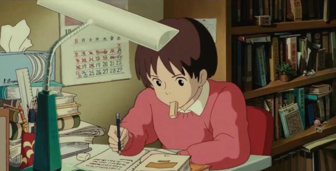 《侧耳倾听》叙述了少男少女之间清纯真挚的感人恋爱故事