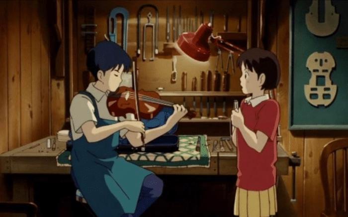 《侧耳倾听》，宫崎骏最唯美的一部动漫，看完后又相信爱情了！