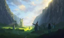 风之谷，拥有梦想和力量，沉重而悠扬的地方！