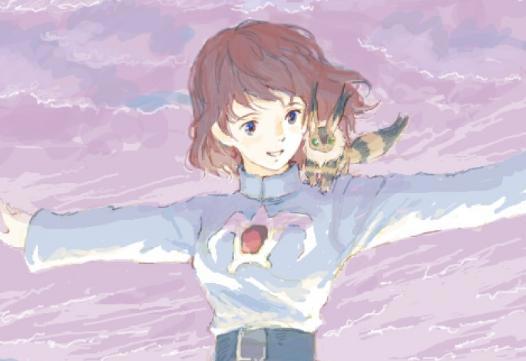 宫崎骏之《风之谷》，神秘的巨型王虫，拥有超能力的王国公主