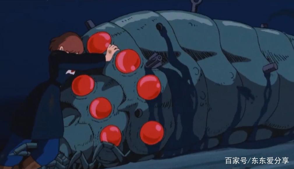 经典动画《风之谷》，宫崎骏成名作品，女孩一己之力对抗万千毒虫