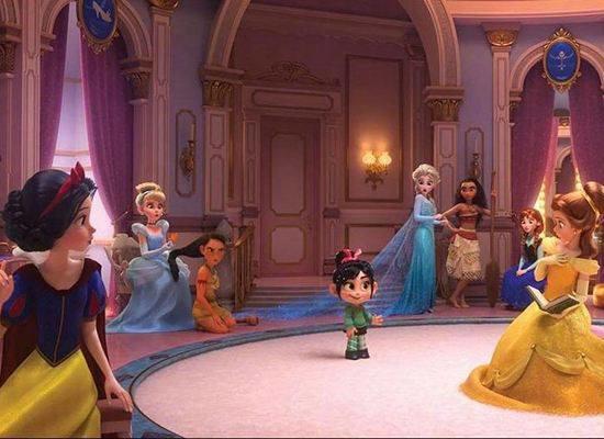 无敌破坏王2迪斯尼公主齐登场，灰姑娘丑出新高度，花木兰太惊艳