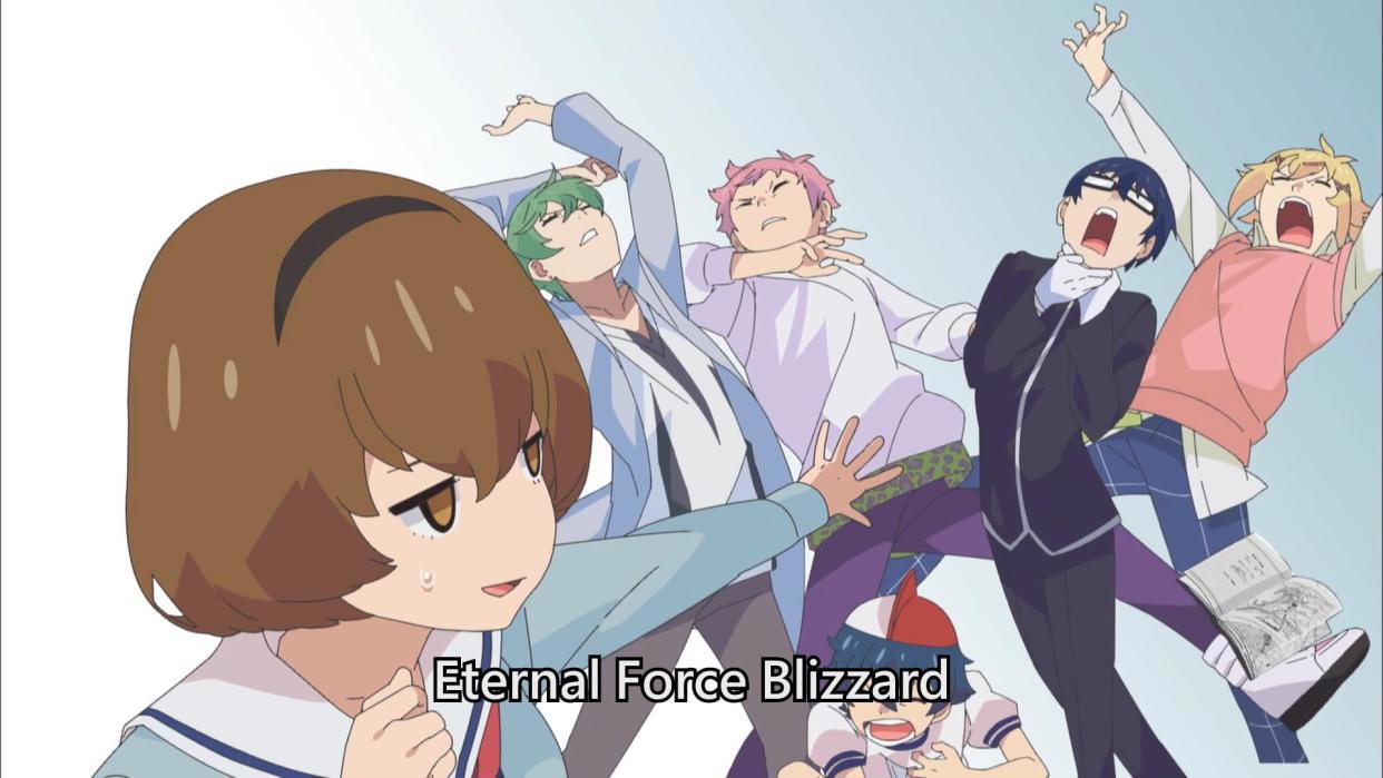 10月新番《厨病激发男孩》开播，中二少年建立英雄部