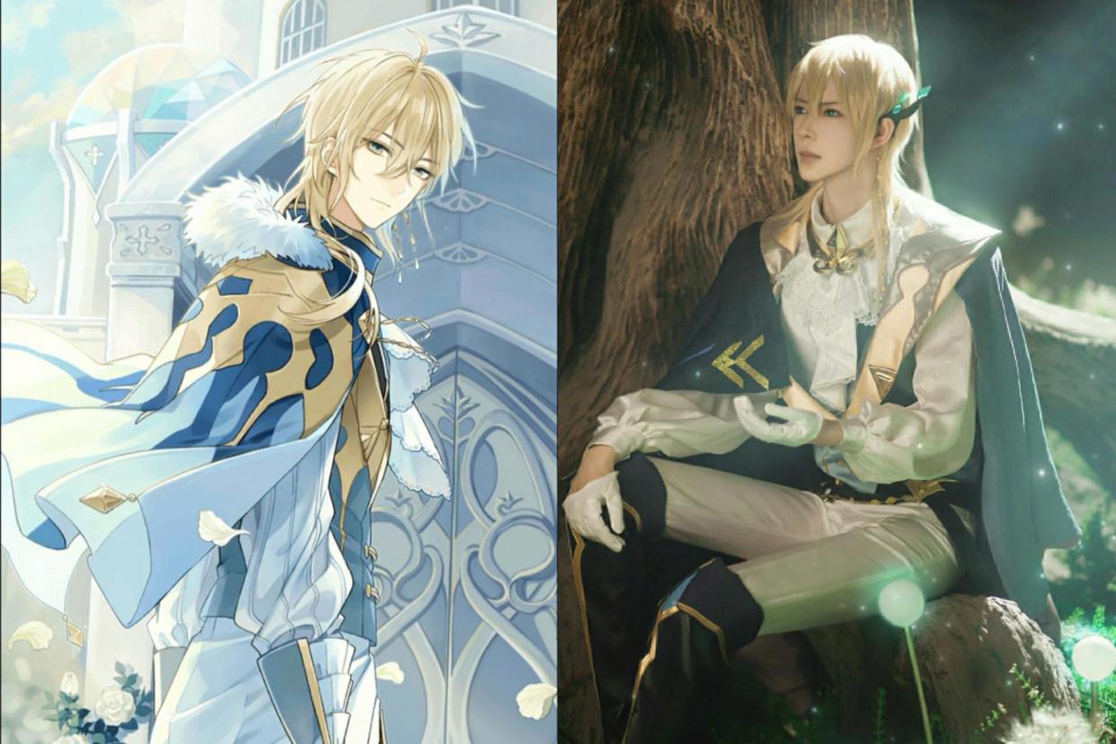 Cos圈大佬熊叔的最新cosplay作品，请女孩子擦干口水，她也是女的