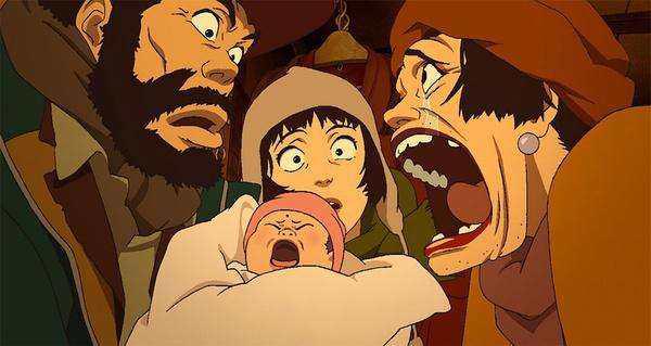 一拖三，一个弃婴与三名流浪者的的温馨之路——《东京教父》