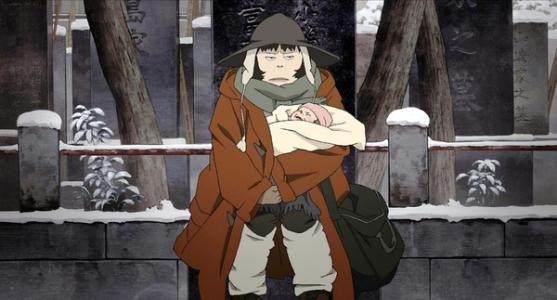 一拖三，一个弃婴与三名流浪者的的温馨之路——《东京教父》