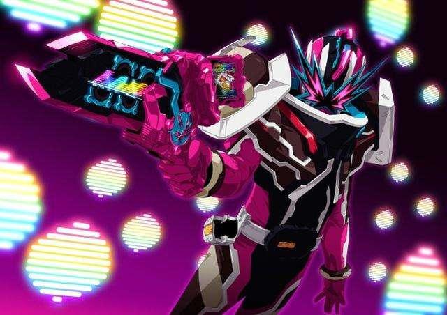 假面骑士Slash：颜色介于粉色和品红之间的音之骑士，人狠话不多