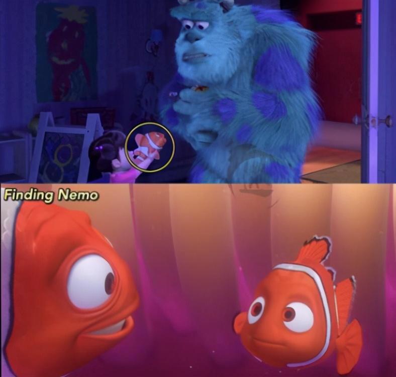 网友分享迪士尼的彩蛋和穿帮，乐佩乱入冰雪奇缘？