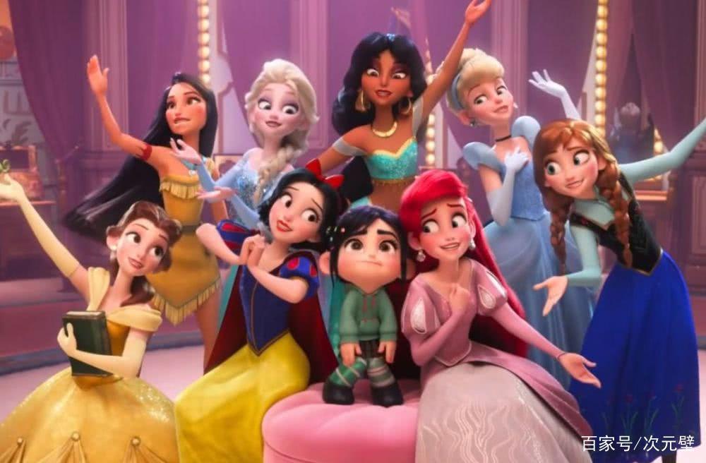 迪士尼动画角色“匹配”真人：长发公主居然“没头发”，太好笑了