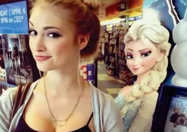 盘点与动漫人物撞脸瞬间，而范冰冰竟然撞脸了这个动漫人物！