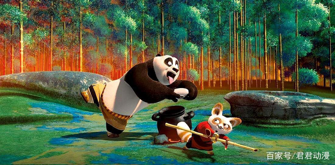 功夫熊猫优秀在哪，为何连拍三部依旧火热？国漫却无法超越