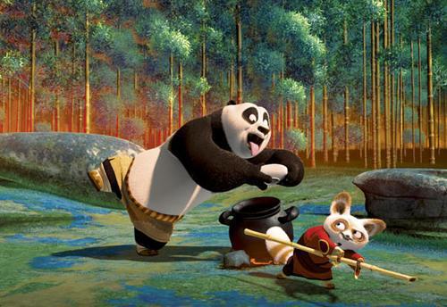 被暗地力发现的功夫熊猫“联动”，或许你还没有见过这部漫画