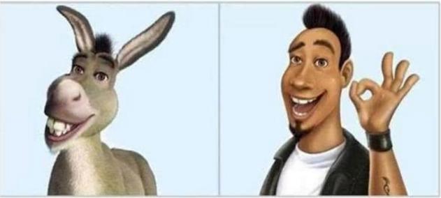 当动漫角色集体拟人，海绵宝宝依旧很可爱，但功夫熊猫却秃了？