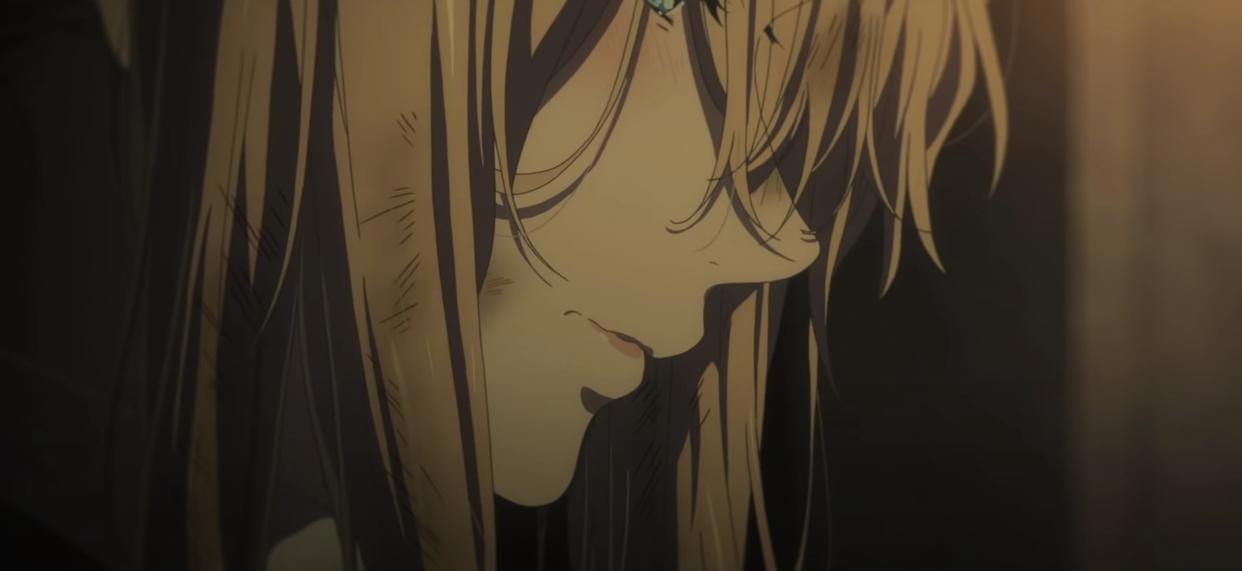 《紫罗兰永恒花园》剧场版上映，日宅评价，包揽今年最感动动画