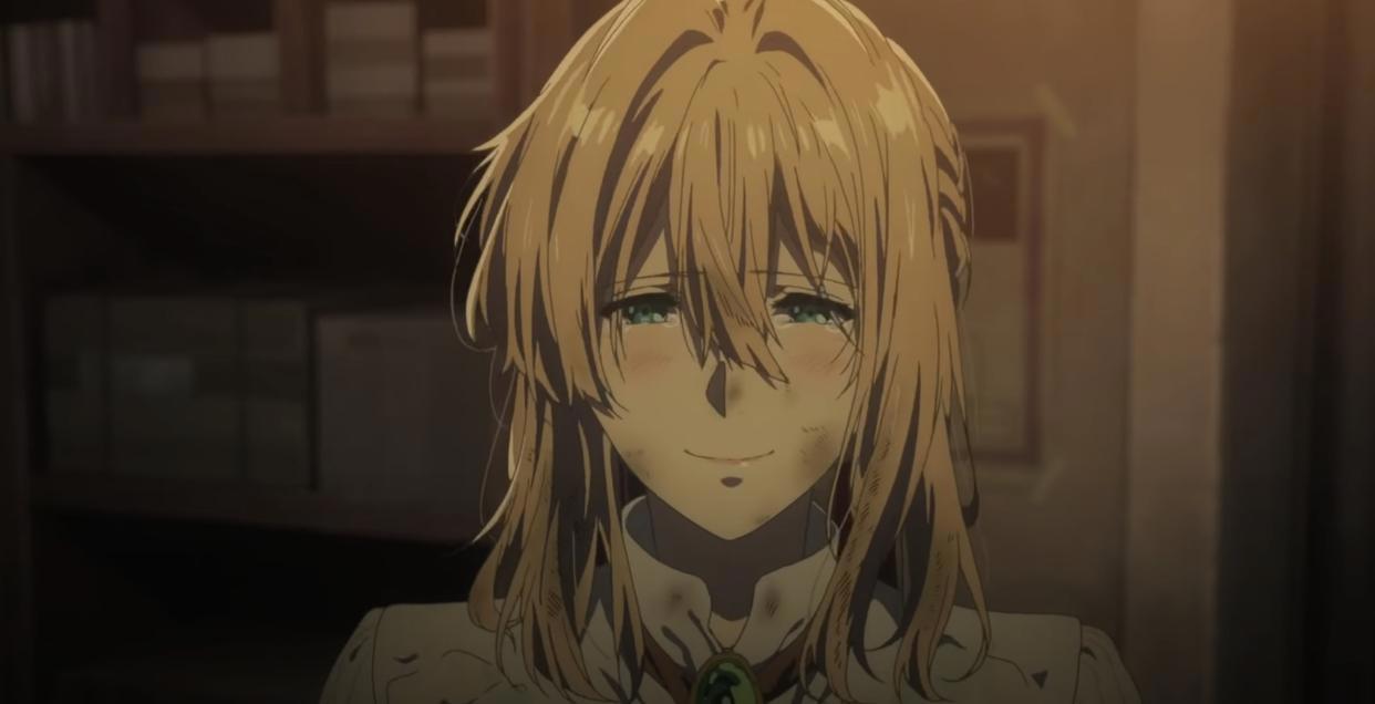 《紫罗兰永恒花园》剧场版上映，日宅评价，包揽今年最感动动画