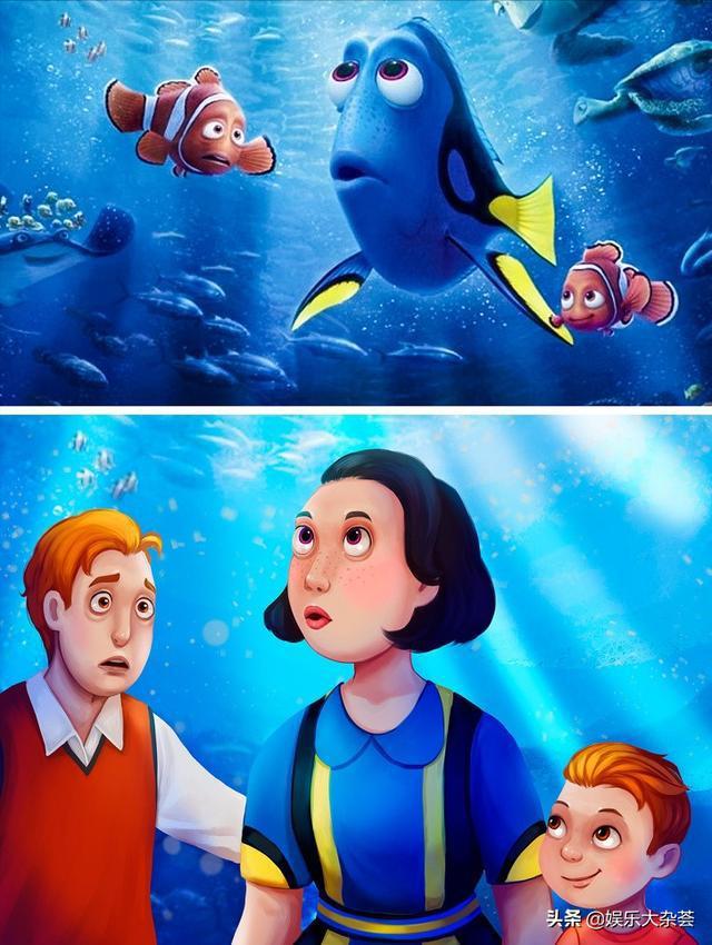 那些来自著名动漫影视作品中的动物角色，如果是人类会是什么样子