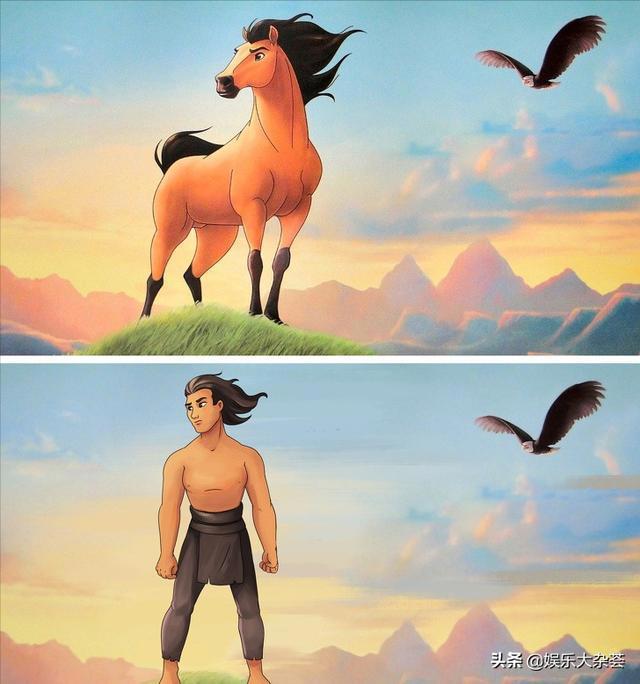 那些来自著名动漫影视作品中的动物角色，如果是人类会是什么样子