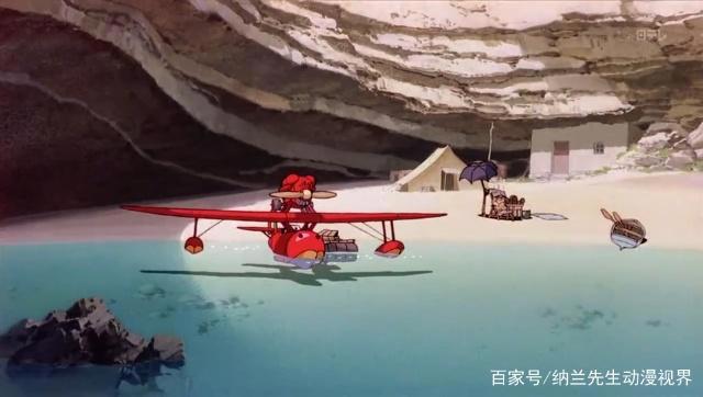 宫崎骏动漫，红猪，当一个男人步入中年他就成了一只猪