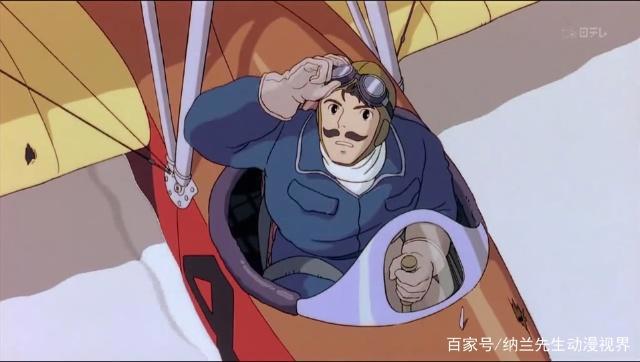 宫崎骏动漫，红猪，当一个男人步入中年他就成了一只猪