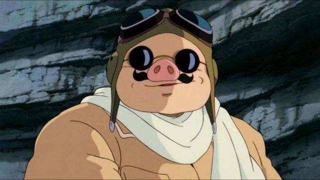 动漫红猪，飞行员是一只猪，过往丰富迷倒两个女人