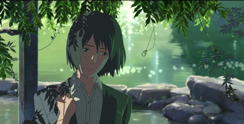 言叶之庭很唯美，背景却被设定成悲剧，感觉超越了你的名字