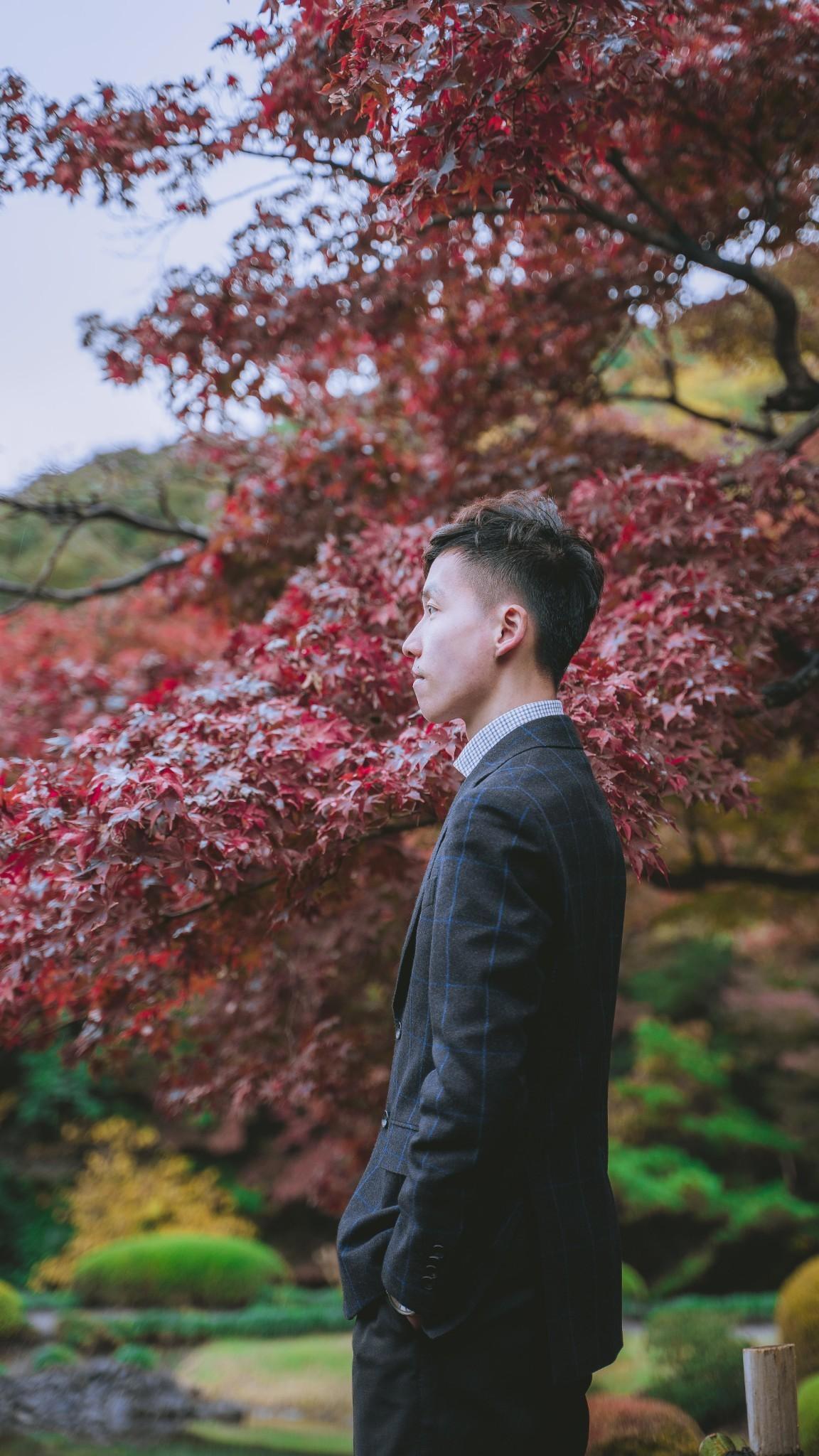 东京新宿御苑打卡动漫《言叶之庭》同款视角