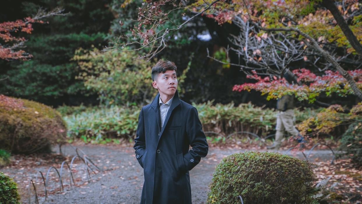 东京新宿御苑打卡动漫《言叶之庭》同款视角