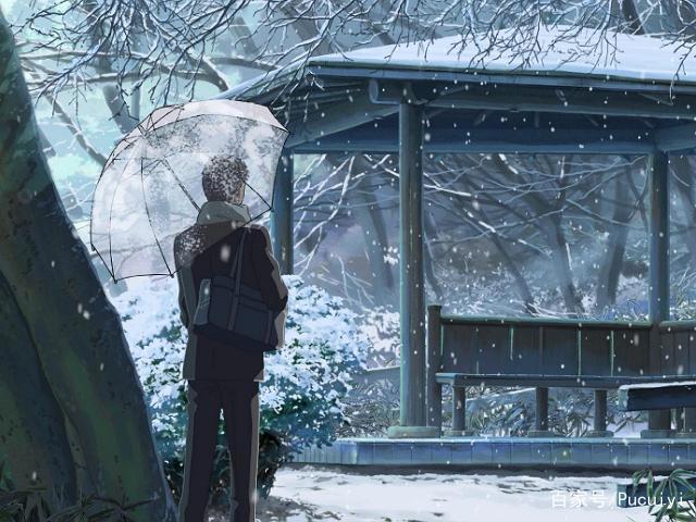 新海诚作品言叶之庭，你名之前最佳治愈神作，超九成爱情动画！