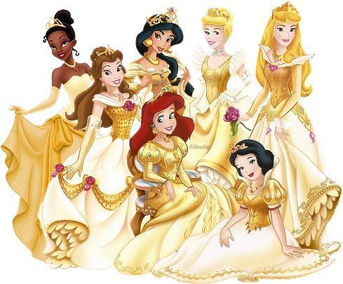 当迪士尼公主穿上蕾丝花边礼服，贝儿公主简直太美艳了！