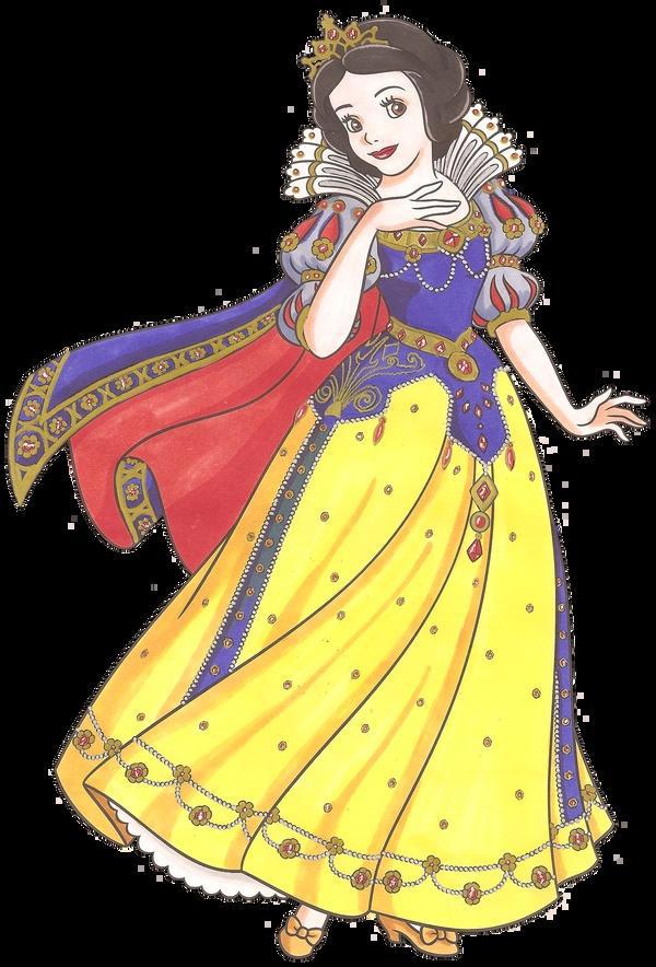 当迪士尼公主穿上蕾丝花边礼服，贝儿公主简直太美艳了！