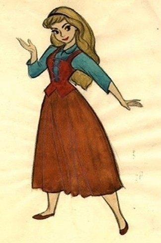 迪士尼公主并非一开始就很漂亮，这些公主初稿你们见过吗？