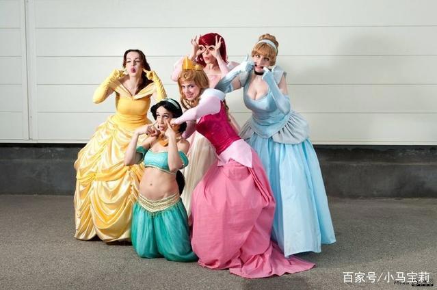 盘点迪士尼公主六大COS，白雪公主美到逆天，贝儿公主最惊艳！