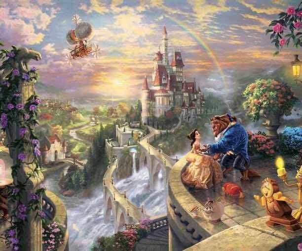 迪士尼公主：《美女与野兽》之贝儿公主，不打算来了解一下吗？