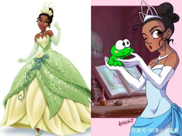 当6位迪士尼公主，“美貌”转为国漫风，花木兰的小挑眉太美了