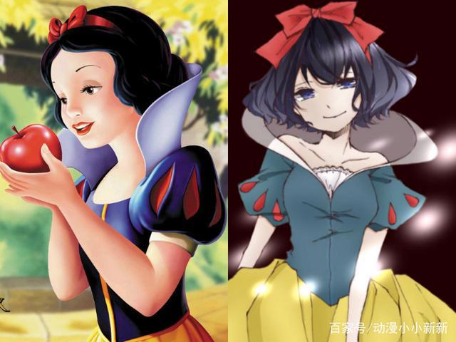 当6位迪士尼公主，“美貌”转为国漫风，花木兰的小挑眉太美了