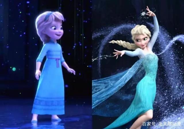 迪士尼公主5岁vs18岁，艾莎公主越长越漂亮，她却越长越残