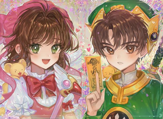 迪士尼公主变“日漫女主角”，色彩缤纷很特别，微笑的艾莎最好看