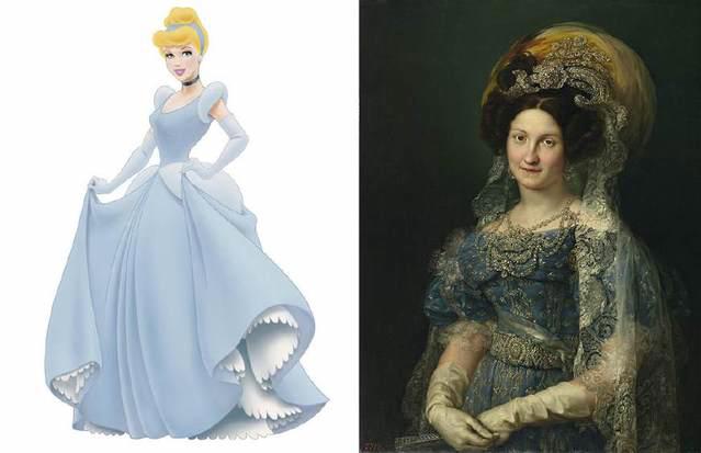 迪士尼公主原型大揭秘！真实的公主们原来是这样的！