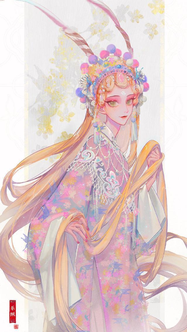 当迪士尼的公主换上古风，乐佩公主变成花旦，花木兰化身女将军！