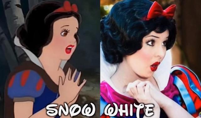 迪士尼公主真人版颜值大比拼，白雪公主神还原，艾莎女王颜值最高