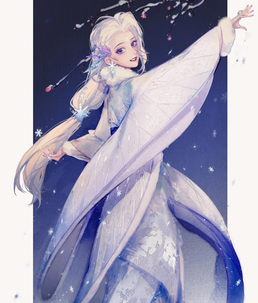 迪士尼公主换“画风”，长发公主花旦名角，茉莉公主西域风情万种