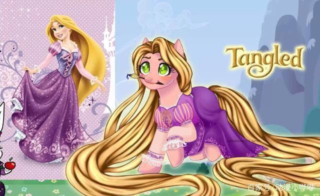 如果迪士尼公主成为小马宝莉，艾莎气质高贵，花木兰变“阴阳脸”