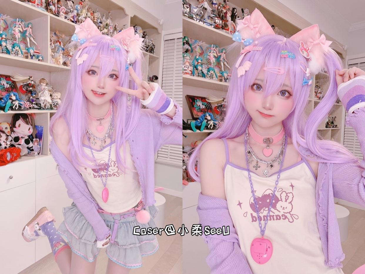 又兴起迪士尼公主Cosplay，都说国内无人能战，那是小柔还没上场