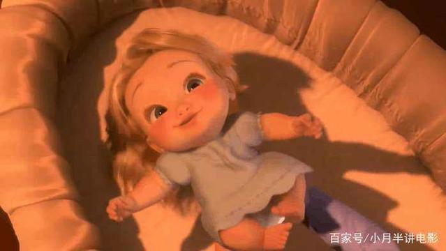 《魔发奇缘》，乐佩的头发能绕地球一圈，可以当灯泡可以当滑梯