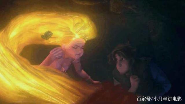 《魔发奇缘》，乐佩的头发能绕地球一圈，可以当灯泡可以当滑梯