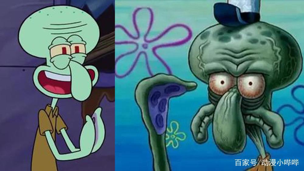 《海绵宝宝》全员被“丧尸化”，看到派大星这笑容，网友：毁童年